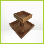 میوه خوری دوطبقه چوبی