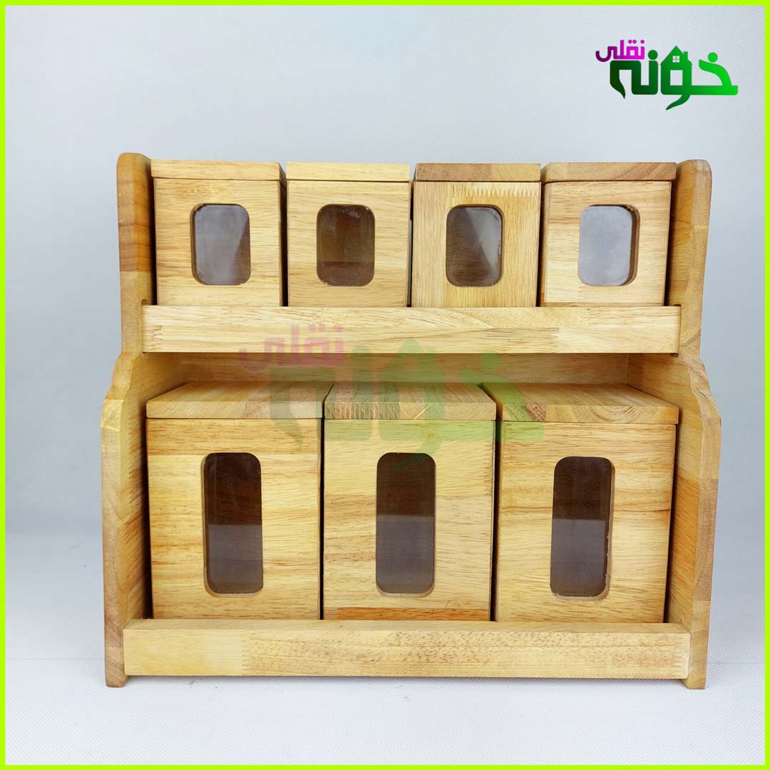 جا-ادویه-(-پا-سماوری-)-چوبی